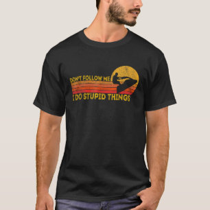 Camiseta Divertido Jet Ski Retro Jet Ski Jet Skier Vintage 