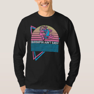 Camiseta Divertido Jiu Jitsu BJJ Retro Pescar Camarones No 