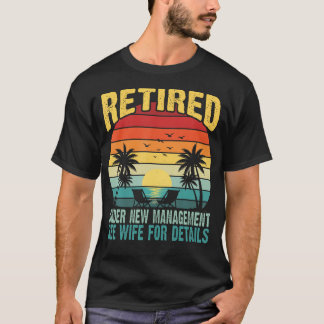 Camiseta Divertido Jubilado Bajo Nueva Administración Ver E