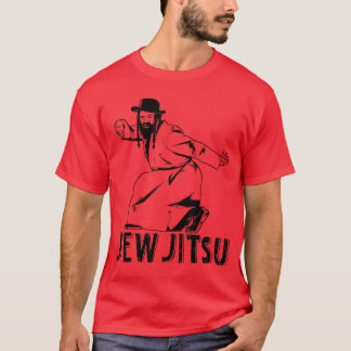 Camiseta Divertido Jude Judío Jitsu Rabino Hora Baile Jiu J