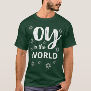 Camiseta Divertido Judeo Al Mundo Hanukkah Snowflakes
