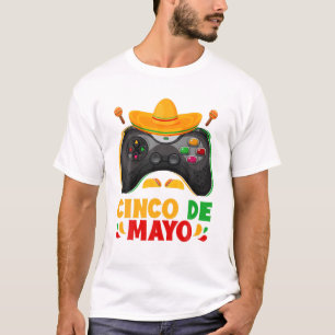 Camiseta Divertido Juego Cinco De Mayo S Mexicano Para Los
