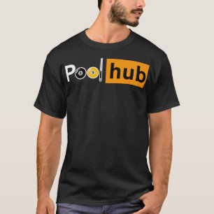 Camiseta Divertido juego de Billiards - Centro de billar -