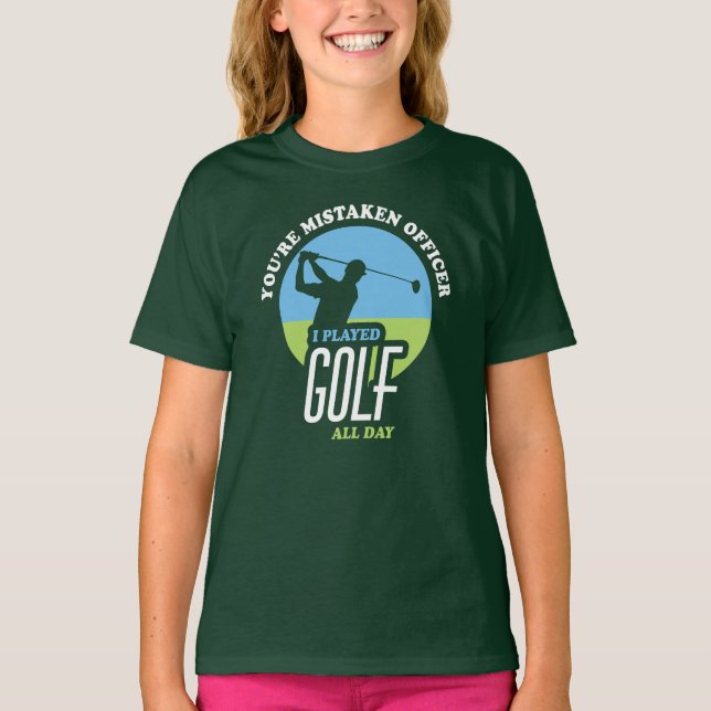Camiseta Divertido Juego De Golf Para Los Golfistas (Anverso)