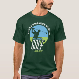Camiseta Divertido Juego De Golf Para Los Golfistas