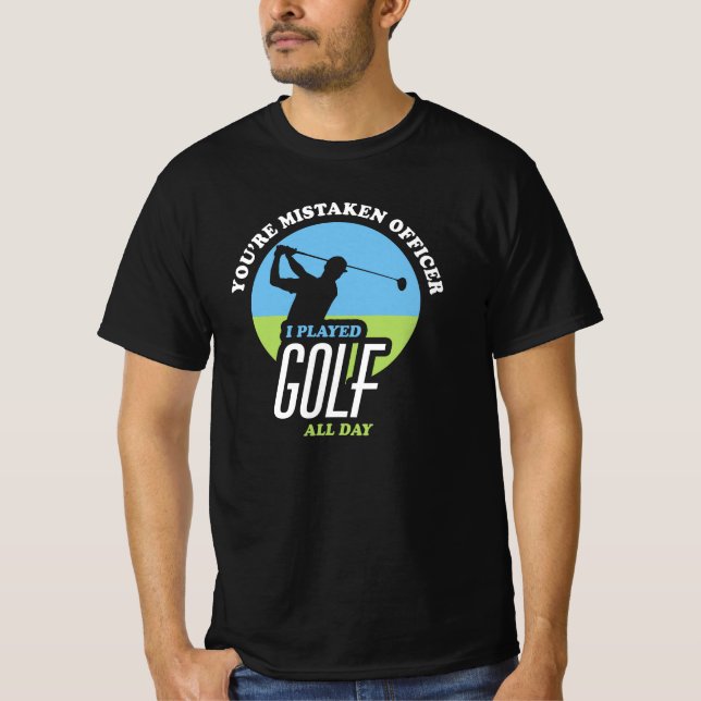 Camiseta Divertido Juego De Golf Para Los Golfistas (Anverso)