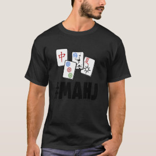 Camiseta Divertido juego de mujeres Mahjong Tee