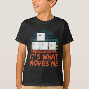 Camiseta Divertido juego de niños Chicas Hombres Pc Gamer V