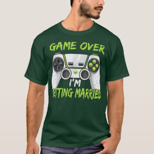 Camiseta Divertido juego de solteros sobre mi boda