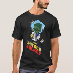 Camiseta Divertido juego gráfico de jockey pictórico de pol