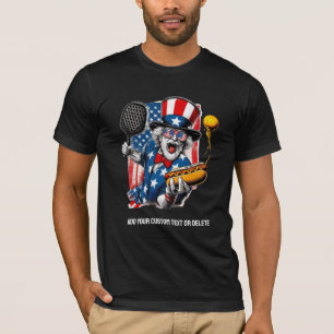 Camiseta Divertido jugador de bolas de bolas de bolas de bo