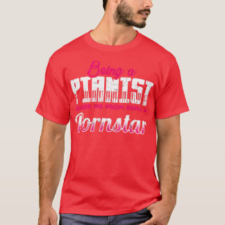 Camiseta Divertido jugador de piano