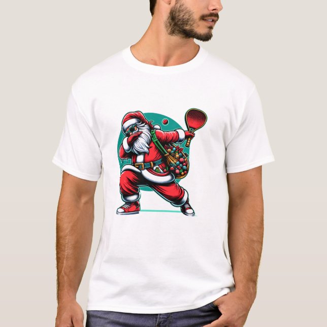 Camiseta Divertido Jugando Pickleball (Anverso)
