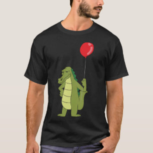 Camiseta Divertido lagarto con el cumpleaños de un cocodril