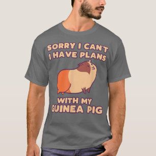 Camiseta Divertido lamento tener planes con mi diseño de ce