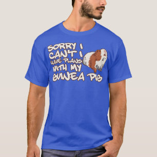 Camiseta Divertido lamento tener planes con mi diseño de ce