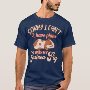 Camiseta Divertido lamento tener planes con mi diseño de ce
