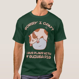 Camiseta Divertido lamento tener planes con mi diseño de ce