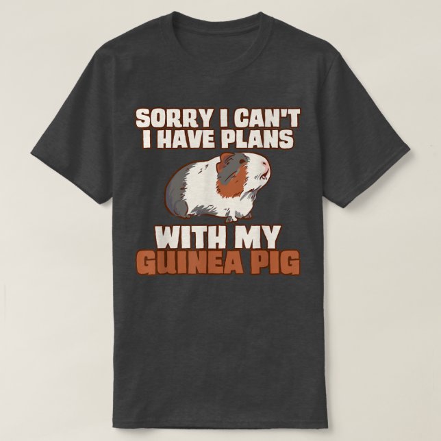 Camiseta Divertido lamento tener planes con mi diseño de ce (Diseño del anverso)