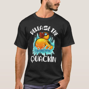 Camiseta Divertido lanzamiento del regalo de Quackin Aman