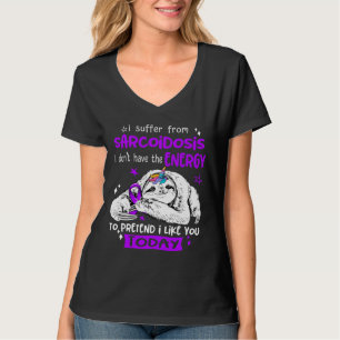 Camiseta Divertido Lema I Sufre De Sensibilización A La Sar