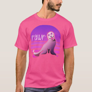 Camiseta Divertido león marino animal de foca de mar cute s
