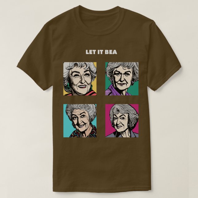 Camiseta Divertido Let It Bea Toon Album Parody (Diseño del anverso)