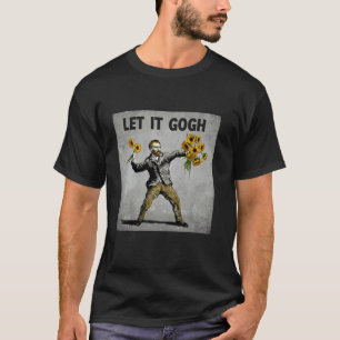 Camiseta Divertido Let It Gogh Vincent Van Gogh Noche estre