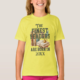 Camiseta Divertido libro de Personalizados Lover Aniversari