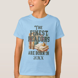 Camiseta Divertido libro de Personalizados Lover Aniversari