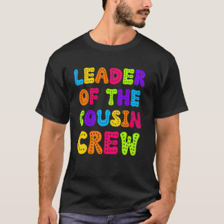 Camiseta Divertido líder de la familia Cousin Crew Cousins 