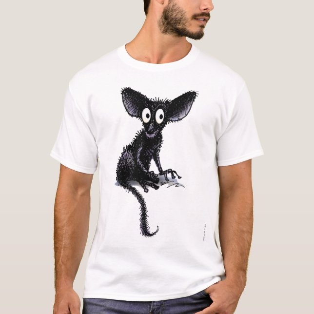 Camiseta Divertido lindo Aye-Aye (Anverso)