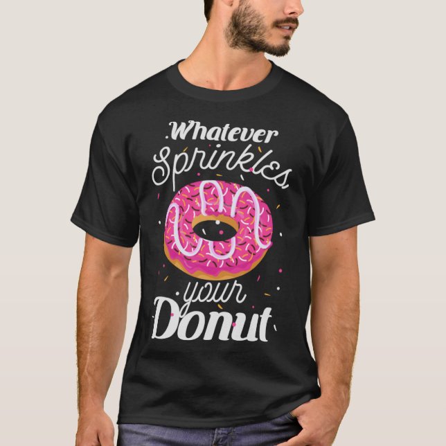 Camiseta Divertido lo que rocie Donuts Appart Donut Love (Anverso)