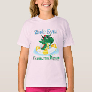 Camiseta Divertido lo que te flote tu dragón
