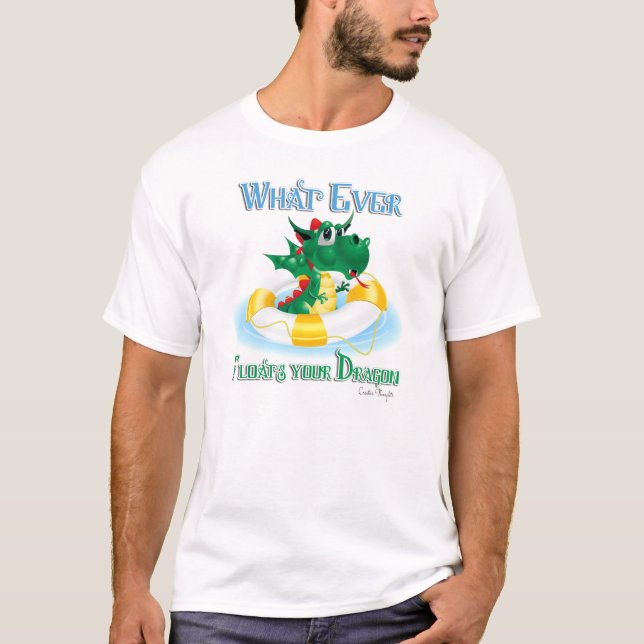 Camiseta Divertido lo que te flote tu dragón (Anverso)