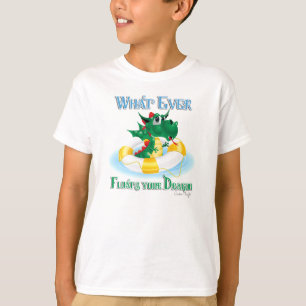 Camiseta Divertido lo que te flote tu dragón