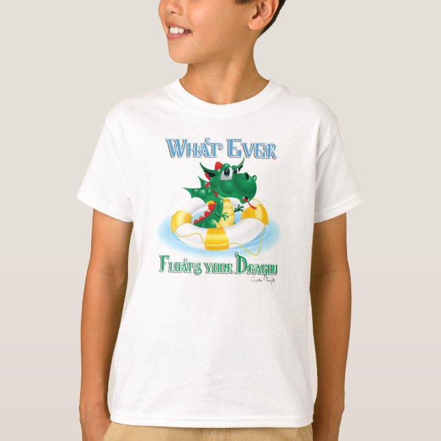 Camiseta Divertido lo que te flote tu dragón (Anverso)