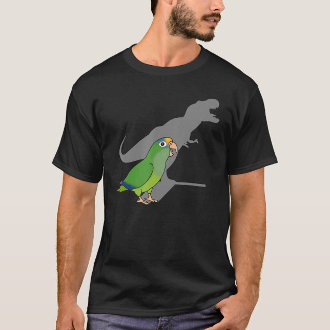 Camiseta Divertido loro de DInosaur, meme de Birb, compañía (Anverso)