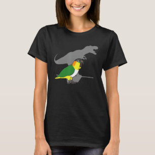 Camiseta Divertido loro de dinosaurios, memes de Birb, cabe