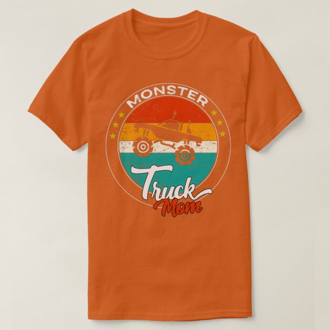 Camiseta divertido mago monster de la madre retro Vinta (Diseño del anverso)