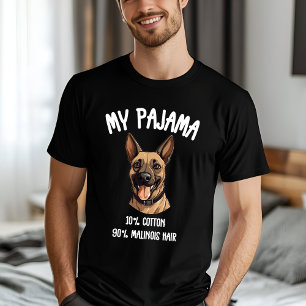 Camiseta Divertido malinés belga Pajama Perro Lover