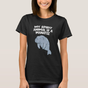 Camiseta Divertido Manatee Lover Regalo Mi Animal Espiritua