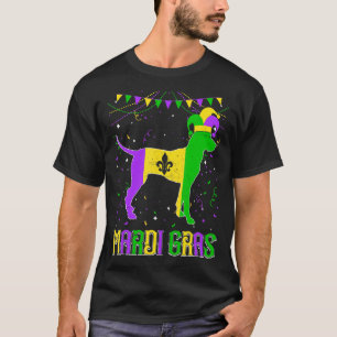 Camiseta Divertido Mardi Gras Dalmatian Perro Papá Mamá Mar
