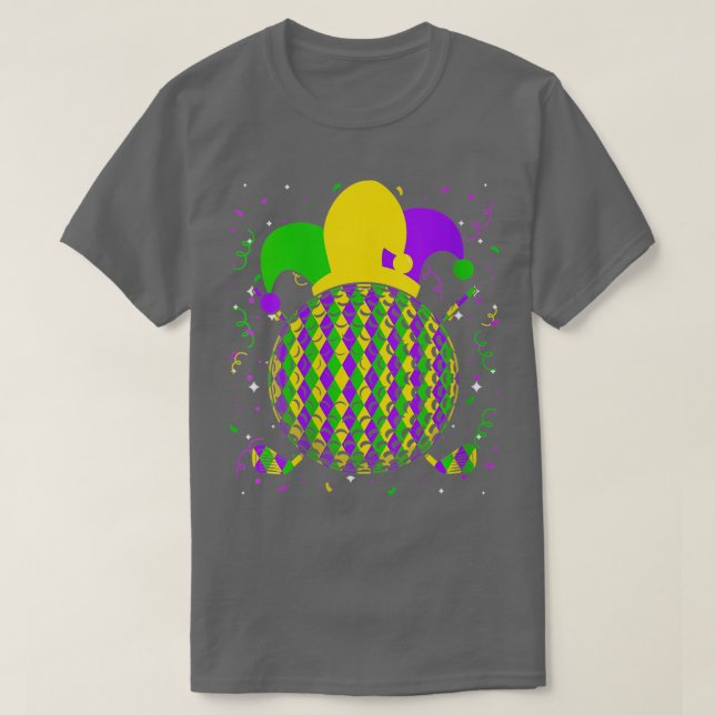 Camiseta Divertido Mardi Gras Disstume Golf Parade Carniv (Diseño del anverso)