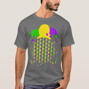 Camiseta Divertido Mardi Gras Disstume Golf Parade Carniv