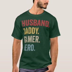 Camiseta Divertido marido papá padre Gamer Gaming Gift