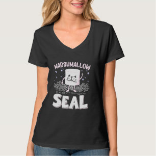 Camiseta Divertido Marshmallow Pun de foca - Agua para anim