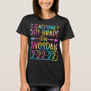 Camiseta Divertido Martes Feliz Twosday Martes 22 De Febrer