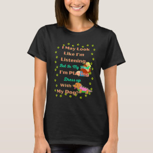 Camiseta Divertido Mascota Dachshund Perro Wiener Puede Par