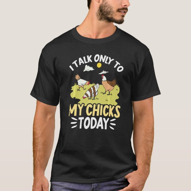 Camiseta Divertido Mascota De Agricultores Que Hablo Con Mi (Anverso)